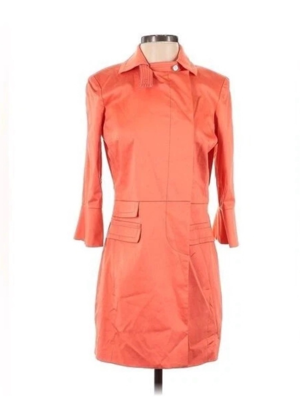 NWT | ETCETERA Courtney Coral Women’s Tailored A-Line Coat!!